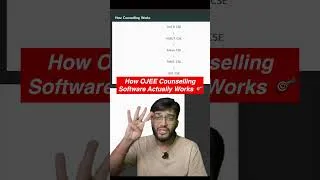Thumbnail: How OJEE Counselling Software Actually Works 🎯 #ojee2026 #ojeecounselling #ojeecounselling2026