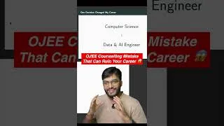 Thumbnail: OJEE Counselling Mistake That Can Ruin Your Career 😱 #ojee2026 #ojeecounselling2026 #ojeecounselling