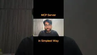 Thumbnail: MCP Server in Simplest way #shorts #ai