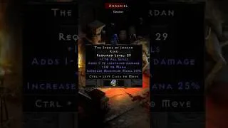 Thumbnail: I Farmed Andariel for SOJ… She Dropped THIS Instead #diablo2 #d2r #diablo2resurrected #gamingshorts