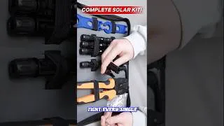 Thumbnail: Stop Struggling With MC4 Connectors — Get This Kit Instead!#solar #foryou #viral
