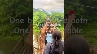 Thumbnail: Crossing this bridge feels impossible until you do it #bridge #challenge #shorts