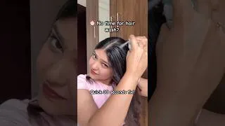 Thumbnail: Greasy Hair? Try this 30-second fix!