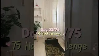 Thumbnail: #75hard Day 23/75 ✨💪 #75hardchallenge #minivlog #weightloss #akshu_days