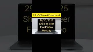 Thumbnail: 29/12/2025 Ak Teer Shillong Final update #akteer #teerresult #groundteer #teercounter #live #akteer6