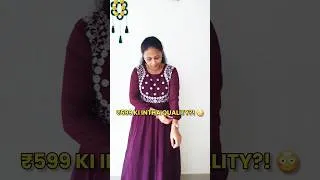 Thumbnail: Meesho budget ethnic wear #shorts #budgetethnicwear #meeshohaul #ytshorts #vuralvideo