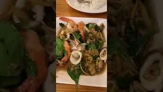 Thumbnail: My Thai Food Squid 🦑Dinner🇹🇭 #huahin #thaifood #thailand #asiantravel #food #travel #huahin