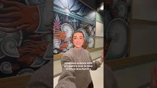 Thumbnail: West High students complete 6-month science wing mural based on Alaska artist’s work