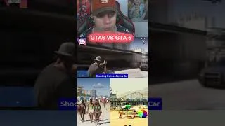 Thumbnail: GTA 6 vs GTA 5 - Disparar desde un Carro en movimiento