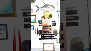 Thumbnail: This fishing man cave has a secret bar nobody knows about #fishing #mancave