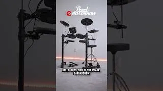 Thumbnail: A Pearl e-drum set that includes EVERYTHING? The Pearl E-Roadshow! 😱🥁 #drums #drummer #drumming