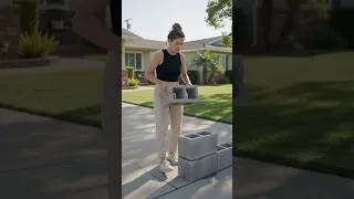 Thumbnail: Building a Stunning Backyard Walkway in 30 Seconds 🤯 | DIY Landscaping Short
