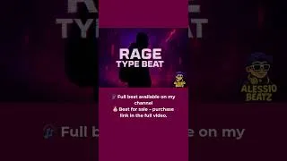 Thumbnail: #rage #playboicarti #yeat #kencarson #typebeat #shorts #opium #005 #dark #808 #aggressive #viral