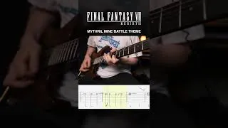 Thumbnail: FF7 Rebirth: Mythril Mine Battle Theme Tab #shorts