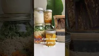 Thumbnail: Plant Based Meal Prep for the week