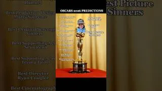 Thumbnail: Oscars 2026 Predictions #oscars #oscars2026 #sinners #timotheechalamet #bestpicture
