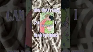 Thumbnail: how many pages of a graphic novel can i read in 1 hour?? 👀⏰📖 #heartstopper #graphicnovel #reading