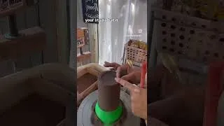 Thumbnail: SLAB THROWING HYBRID SYSTEM! The best of both worlds! #ceramic #pottery #slabbuilding #wheelthrowing