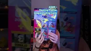 Thumbnail: Opening Premier League Trading Cards ⚽️ #relax #asmrsounds #football