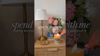 Thumbnail: spend the day with me!! #dayinmylife #diml #spendthedaywithme #productiveday #summer #shorts