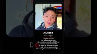 Thumbnail: Delusional By John Micheal #shorts #cover #music #foryou #delusional