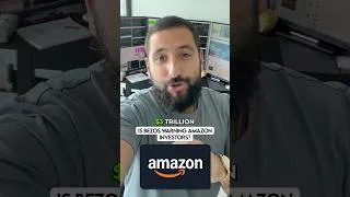 Thumbnail: Amazon hit $3T. Bezos started selling #jeffbezos #amazon #amzn #insidertrading #techstocks