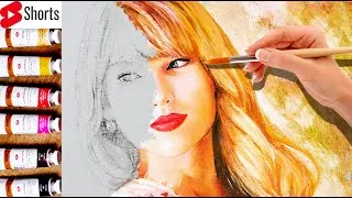 Thumbnail: Timelapse | Drawing Taylor Swift | Shorts