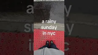 Thumbnail: embracing the spring rain #nycvlog #nyclife #springdiaries #dayinmylife