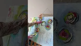 Thumbnail: #alicebarileart #creativetherapy #abstractpainting  #abstractart #abstractflowerpainting #artist