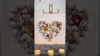 Thumbnail: #alicebarileartonetsy #alicebarileart  #acrylicpainting #seashellart #seashellcraft #seashells