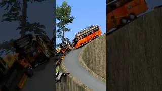 Thumbnail: Dangerous roads #dangerousdriving #ets2 #shorts #extremeroad #eurotrucksimulator2 #automobile #fyp