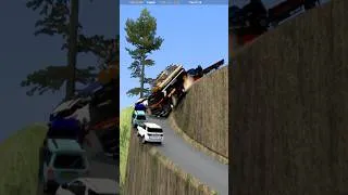 Thumbnail: Dangerous Roads in the Worlds #ets2 #shorts #dangerousdriving #extremeroad #eurotrucksimulator2