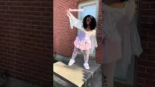 Thumbnail: Go watch out my birthday vlog & subscribe 🥳 She was fairy 🧚🏾‍♀️ #fairy #birthday #hellokitty