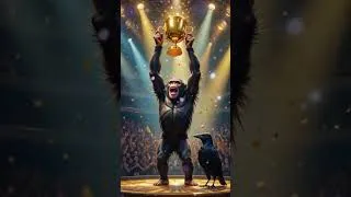Thumbnail: cuộc so sánh trí tuệ của tinh tinh và các loại động vật thông minh khác #animals #cartoon