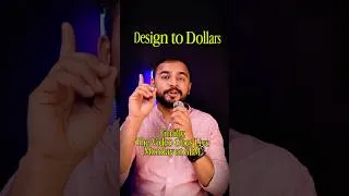 Thumbnail: Design to Dollars — Monday 6PM pe aa rahi hai 💚 UI/UX beginning se advance tak + Upwork freelancing