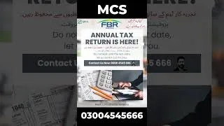 Thumbnail: DUBAI TOURIST VISA / SCHENGEN TOURIST VISA / FBR INCOME TAX - MCS
