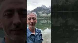 Thumbnail: Hiking Bradley Lake Grand Teton National Park #grandtetons #shorts
