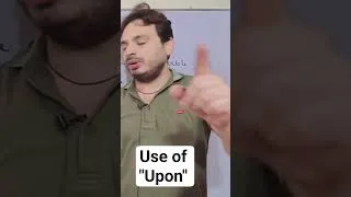 Thumbnail: Use of "Upon"