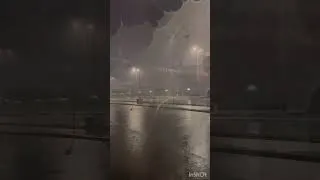 Thumbnail: Abu Dhabi rain 2025 #shorts #rain #viral