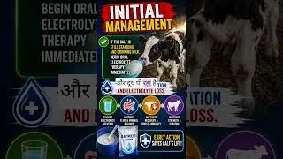 Thumbnail: calf diarrhoea #aliveterinarywisdom #imnpyrophos #dairyfarming