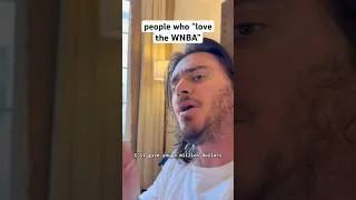 Thumbnail: people who “love the WNBA” #shorts #comedy #funny