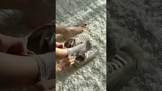 Thumbnail: Unpacking and trying on new Prada sneakers #unboxing #prada #feet