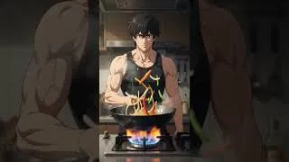 Thumbnail: Ai Anime Cooking GOPCHANG 🔥#youtubeshorts #viralshorts #youtube #ASMR  #aivideo #aiworld