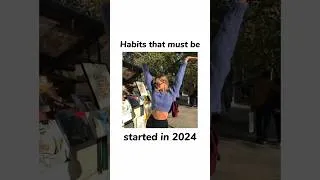 Thumbnail: HABITS YOU NEED IN 2024 !! | Exit lazy girl era and level up your 2024 ✨