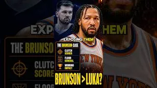 Thumbnail: Is Jalen Brunson Actually BETTER Than Luka Dončić?