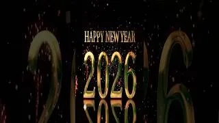 Thumbnail: Heartfelt Happy New Year 2026 🎶 | Song Greeting Wishes Video