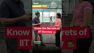 Thumbnail: Know the Secrets of IIT Bombay 🕵️#iitbombay