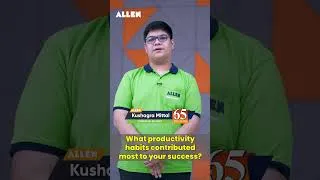 Thumbnail: How Studying When You Want Boosts Efficiency! 🧠⚡ (AIR 65 Advice) - Kushagra #shorts