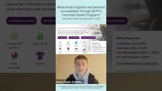 Thumbnail: What kinds of goods and services are available through DCYF’s Concrete Goods Program?