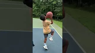Thumbnail: Drill of the day with my young kid #viral #nba #basketball